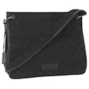 gucci GG Canvas Shoulder Bag black 91762 auth 58786 - Gucci