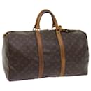 Louis Vuitton-Monogramm Keepall 50 Boston Bag M.41426 LV Auth 58139