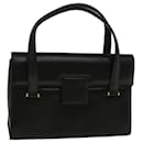 GIVENCHY Hand Bag Leather Black Auth bs9526 - Givenchy