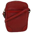 LOUIS VUITTON Epi Danube Shoulder Bag Red M45637 LV Auth ti1258 - Louis Vuitton