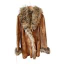 FENDI  Coats T.it 42 Fur - Fendi