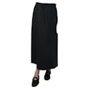 Black elasticated skirt - size XS - Closed