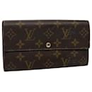 Cartera larga Sarah con monograma Portefeuille Sarah de LOUIS VUITTON M60531 Bases de autenticación de LV9458 - Louis Vuitton