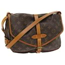 Louis Vuitton Monograma Saumur 30 Bolsa de ombro M42256 Autenticação de LV 56220