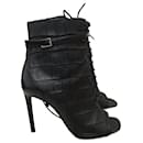 SAINT LAURENT  Ankle boots T.eu 38.5 leather - Saint Laurent