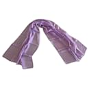Purple changing silk stole 157,5 x 57,5 new cm - Autre Marque