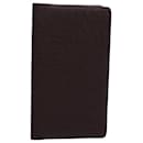 LOUIS VUITTON Taiga Leather Agenda Poche Note Cover Grizzly R20430 Auth bs9455 - Louis Vuitton