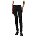 Calça jeans skinny preta - tamanho cintura 26 - Saint Laurent