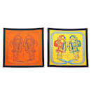 NEW lined-SIDED HERMES BRIDES DE GALA SCARF 901266S SQUARE 90 SILK SCARF - Hermès