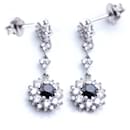 Long earrings with Diamonds - Autre Marque