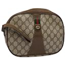 GUCCI GG Supreme Web Sherry Line Clutch Bag Beige Red Green 89 01 034 auth 58199 - Gucci