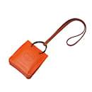 Hermes Swift Shopper Sac Bag Charm Porte-clés en cuir en excellent état - Hermès