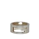 Gucci Cutout G Silver Ring Metal Ring 32660 in Good condition