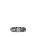Hermes 18k Ever Herakles Diamond Wedding Ring Metal Ring in Excellent condition - Hermès