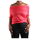 Red off-the-shoulder top - size IT 48 - Colombo