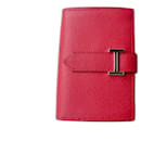 HERMES Béarn MINI wallet Texas pink New condition - Hermès