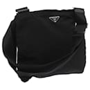PRADA Shoulder Bag Nylon Black Auth ar10659 - Prada