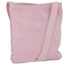 HERMES Crude Cell Pochette Shoulder Bag Leather Pink Auth bs9644 - Hermès