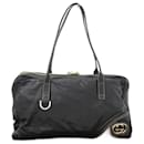 Gucci GG  Britt Boston Bag Leather Shoulder Bag 169971 in Excellent condition
