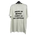OFF-WHITE T-Shirts T.Internationale L Baumwolle - Off White