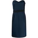 Lanvin Blue Denim Mini Dress