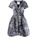 Moschino Grey Printed Dress
