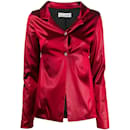 Dolce & Gabbana schillernde rote Jacke