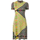Lanvin Multicolor Midi Dress