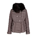 Moncler Down Jacket With Fur