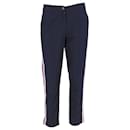 Tommy Hilfiger Womens Essential Recycled Cotton Twill Chinos in Navy Blue Cotton