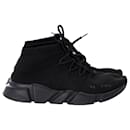 Balenciaga Speed Lace-Up Sneakers in Black Polyester