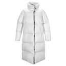 Tommy Hilfiger Womens Relaxed Fit Coat in White Polyester