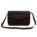Yves Saint Laurent Leather Flap Crossbody Bag Leather Crossbody Bag 42714 in Good condition