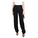 Black pleated trousers - size UK 6 - Carven