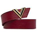 Louis Vuitton Purple Epi Essential V Belt