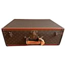 Louis Vuitton suitcase 60 square handle