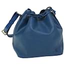 LOUIS VUITTON Epi Petit Noe Sac à Bandoulière Bleu M44105 LV Auth bs8902 - Louis Vuitton