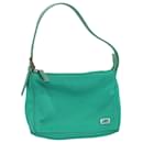 FENDI Shoulder Bag Nylon Green Emerald Auth bs9719 - Fendi