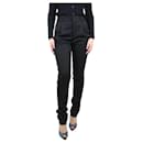 Black tailored trousers - size UK 8 - Saint Laurent