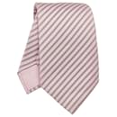 Corbata de seda Hermes Pink Circuit Cars - Hermès