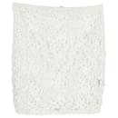 Isabel Marant Etoile Embroidery Skirt in White Cotton
