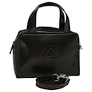 GUCCI Sac à main Cuir 2façon marron 000 1274 0505 Auth ac2356 - Gucci