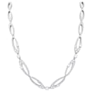Bulgari “Elisia” necklace, white gold and diamonds.