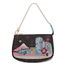 Louis Vuitton Monogram Vivienne Animation Mini Pochette Accessori Borsa a tracolla in tela M81637 In ottime condizioni