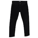 Pantalones Tom Ford Slim-Fit de algodón negro