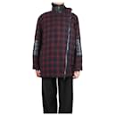 Red and blue plaid wool-blend jacket - size S - 3.1 Phillip Lim