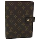 LOUIS VUITTON Monogram Agenda MM Day Planner Cover R20105 LV Auth 56896 - Louis Vuitton