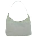 PRADA Shoulder Bag Nylon White Auth bs9087 - Prada