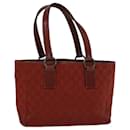 GUCCI GG Canvas Hand Bag Red 113019 auth 56624 - Gucci
