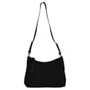 PRADA Shoulder Bag Nylon Black Auth bs8768 - Prada